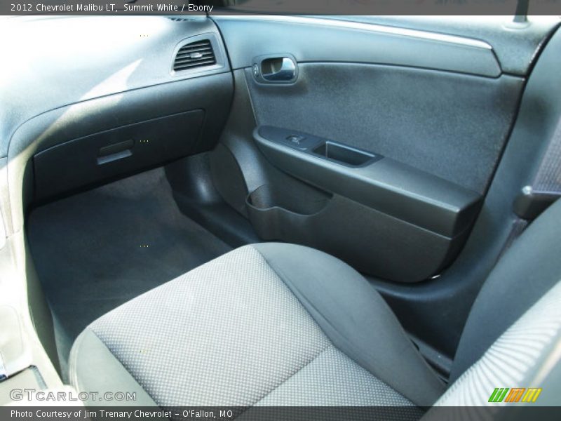 Summit White / Ebony 2012 Chevrolet Malibu LT