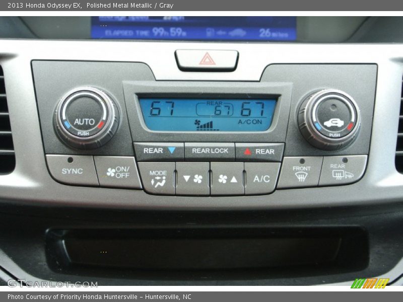 Polished Metal Metallic / Gray 2013 Honda Odyssey EX