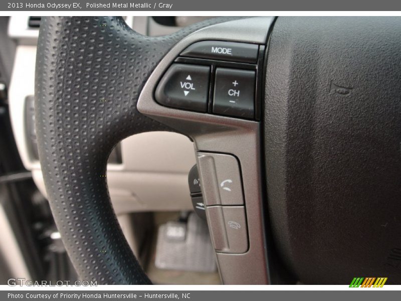 Polished Metal Metallic / Gray 2013 Honda Odyssey EX