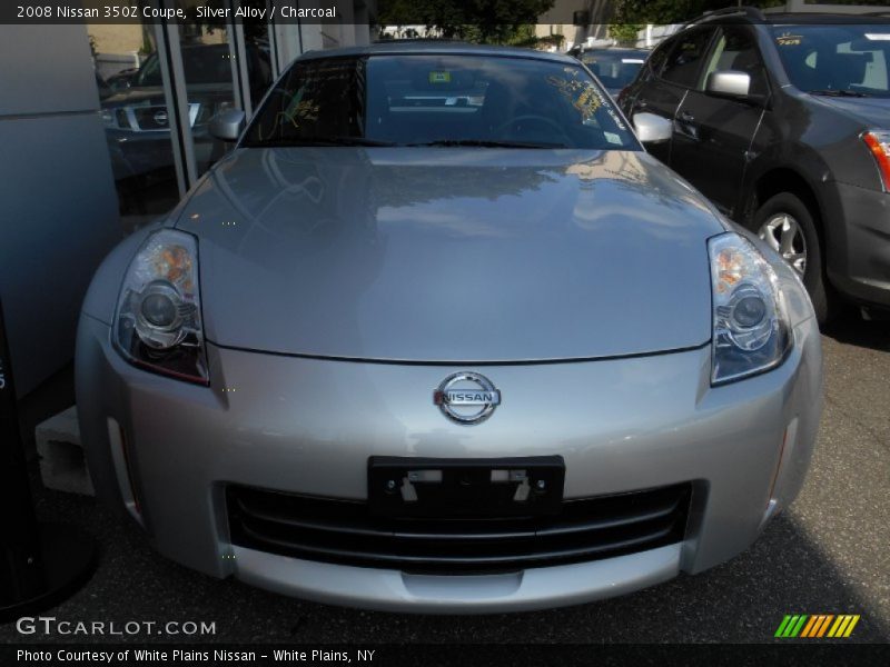 Silver Alloy / Charcoal 2008 Nissan 350Z Coupe