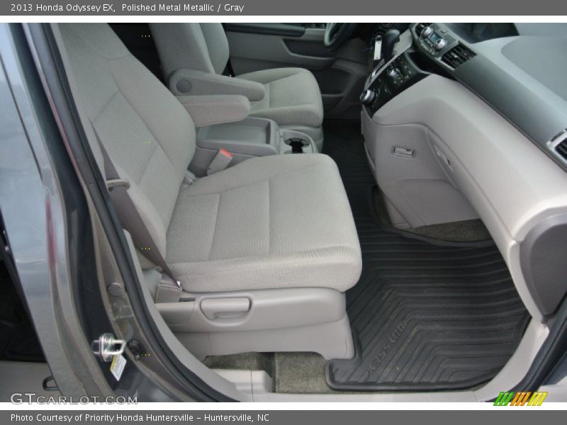 Polished Metal Metallic / Gray 2013 Honda Odyssey EX