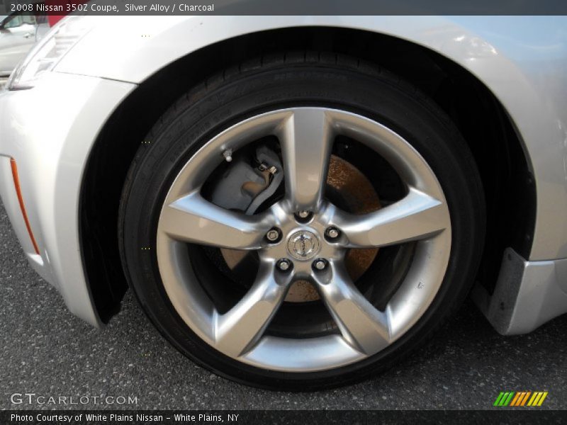 Silver Alloy / Charcoal 2008 Nissan 350Z Coupe
