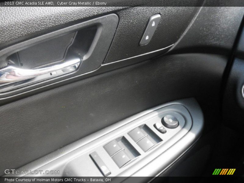 Cyber Gray Metallic / Ebony 2013 GMC Acadia SLE AWD