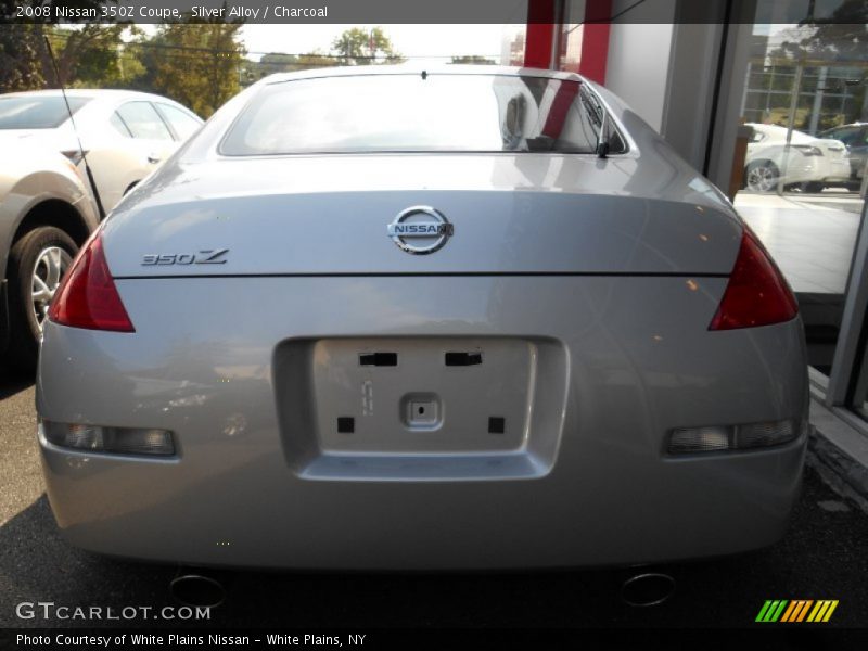 Silver Alloy / Charcoal 2008 Nissan 350Z Coupe