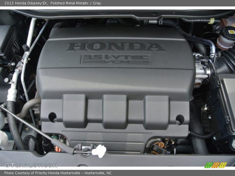 Polished Metal Metallic / Gray 2013 Honda Odyssey EX