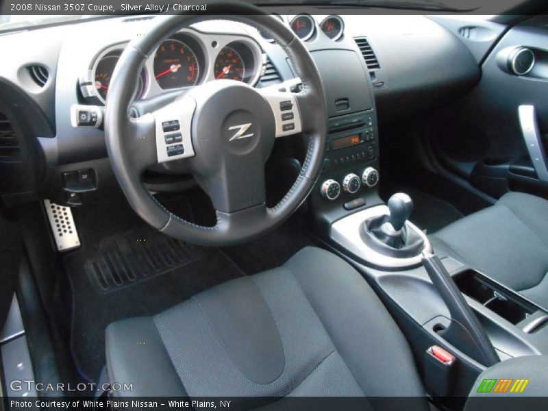 Silver Alloy / Charcoal 2008 Nissan 350Z Coupe