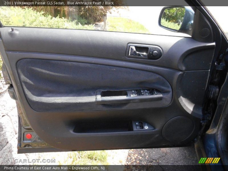 Blue Anthracite Pearl / Black 2001 Volkswagen Passat GLS Sedan