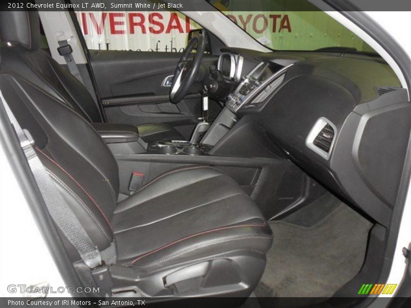 Summit White / Jet Black 2012 Chevrolet Equinox LT AWD