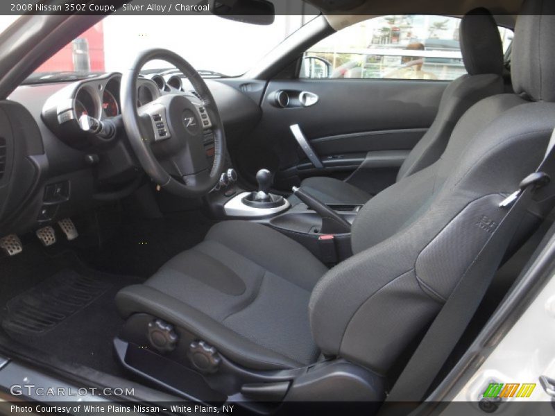 Silver Alloy / Charcoal 2008 Nissan 350Z Coupe
