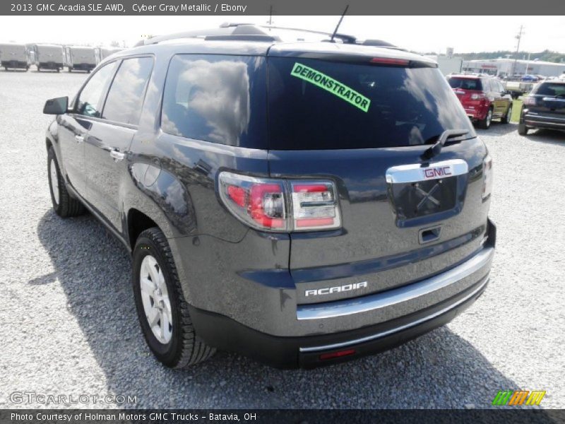 Cyber Gray Metallic / Ebony 2013 GMC Acadia SLE AWD