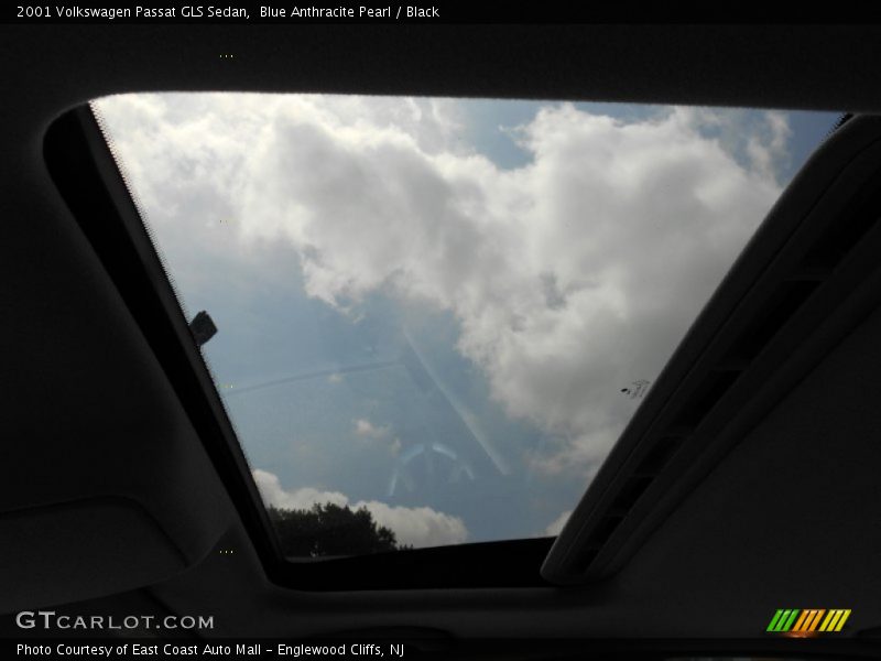 Blue Anthracite Pearl / Black 2001 Volkswagen Passat GLS Sedan