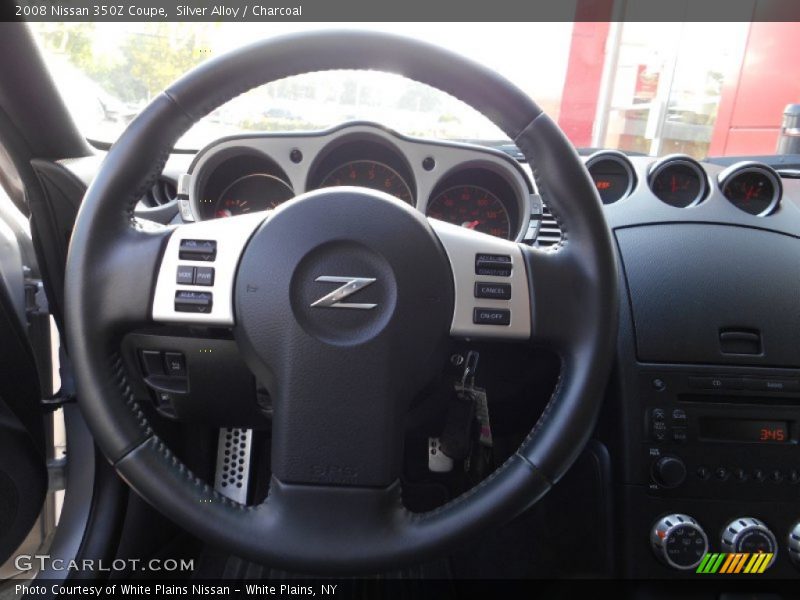 Silver Alloy / Charcoal 2008 Nissan 350Z Coupe