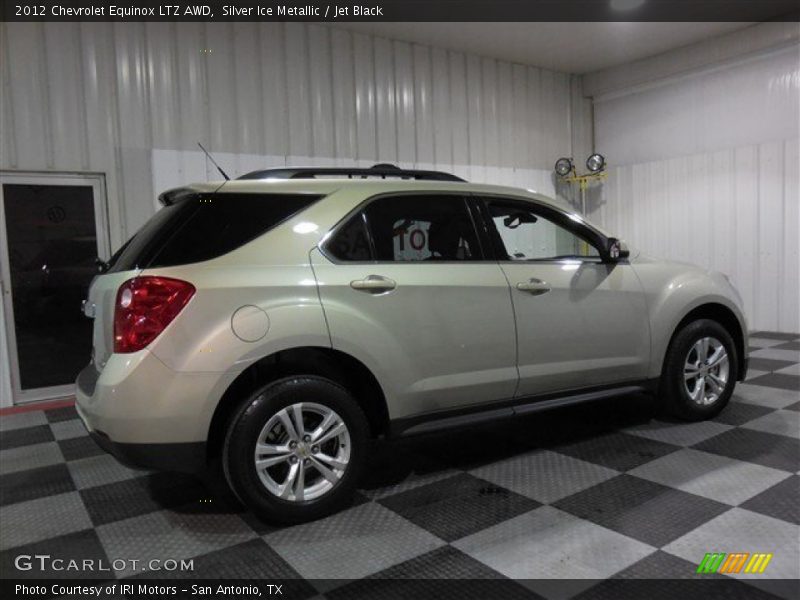 Silver Ice Metallic / Jet Black 2012 Chevrolet Equinox LTZ AWD