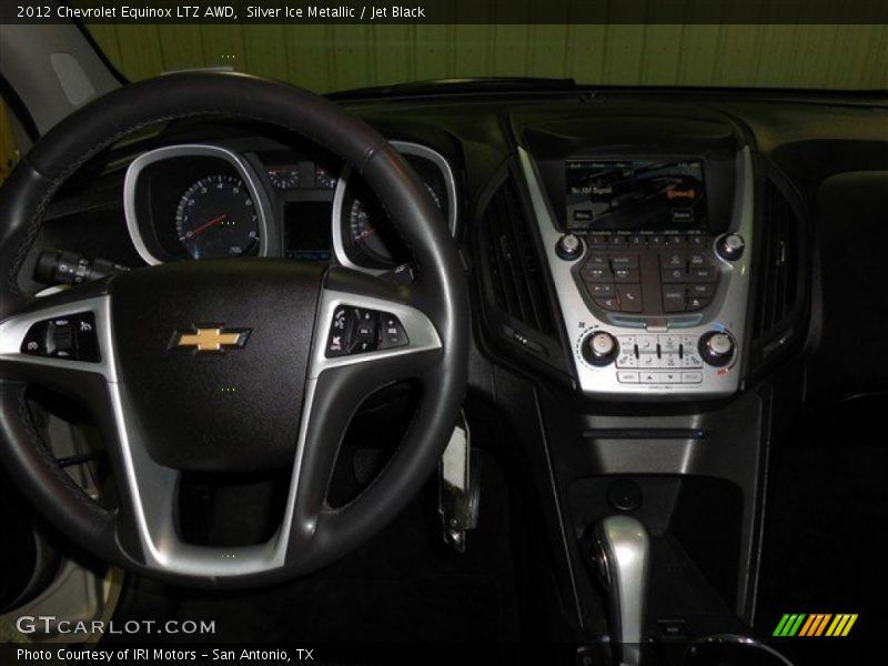 Silver Ice Metallic / Jet Black 2012 Chevrolet Equinox LTZ AWD