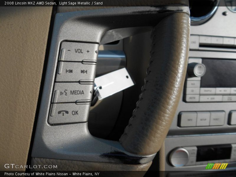 Light Sage Metallic / Sand 2008 Lincoln MKZ AWD Sedan