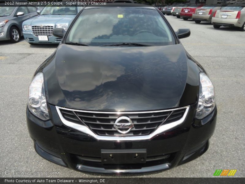 Super Black / Charcoal 2012 Nissan Altima 2.5 S Coupe