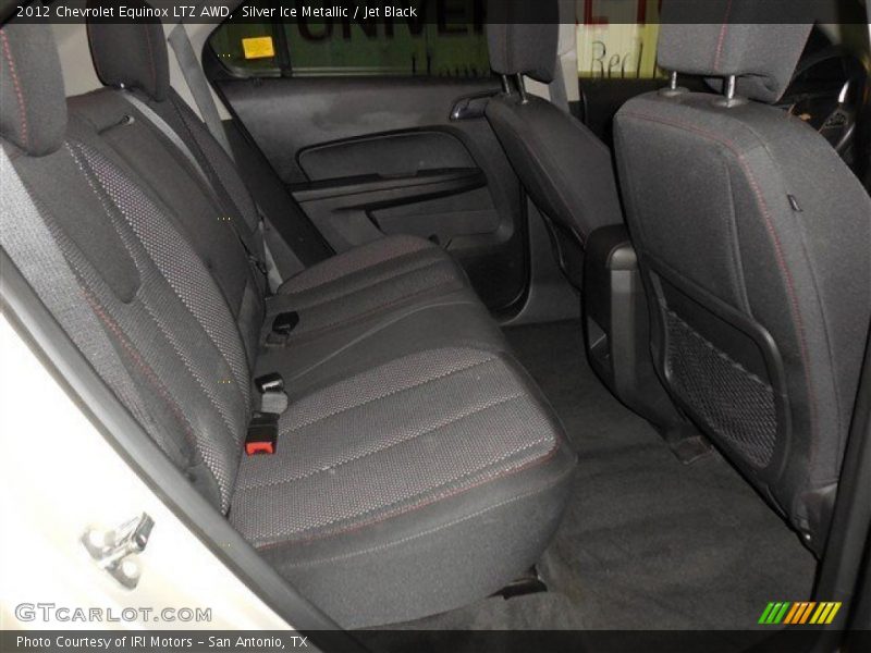 Silver Ice Metallic / Jet Black 2012 Chevrolet Equinox LTZ AWD