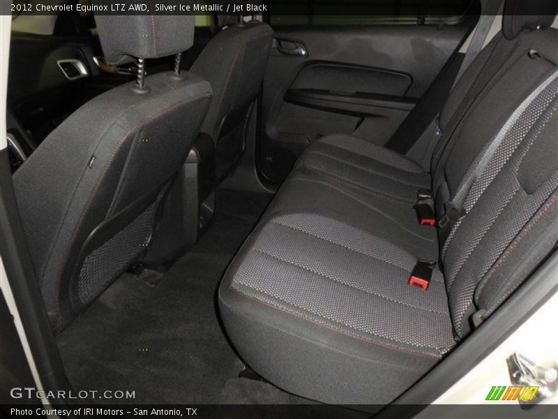 Silver Ice Metallic / Jet Black 2012 Chevrolet Equinox LTZ AWD