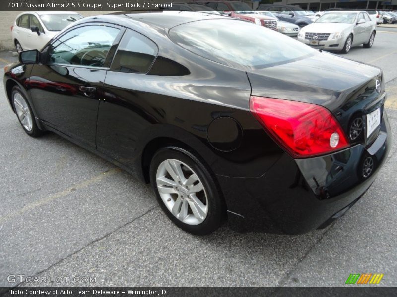 Super Black / Charcoal 2012 Nissan Altima 2.5 S Coupe