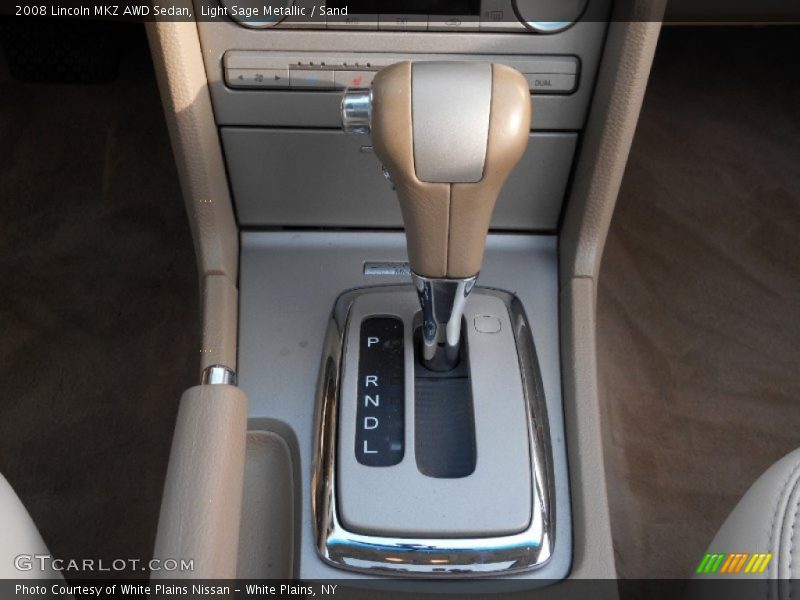 Light Sage Metallic / Sand 2008 Lincoln MKZ AWD Sedan