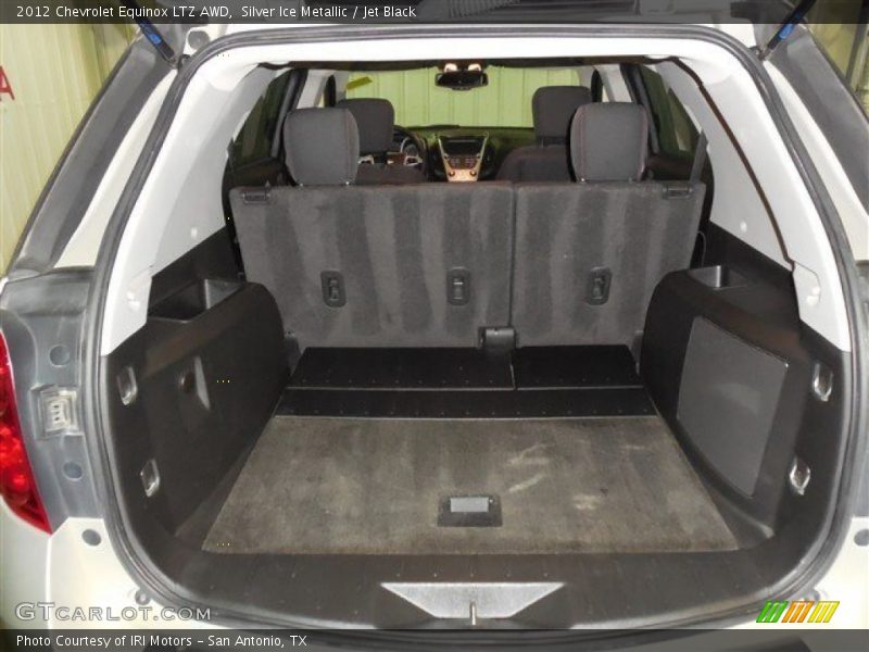 Silver Ice Metallic / Jet Black 2012 Chevrolet Equinox LTZ AWD