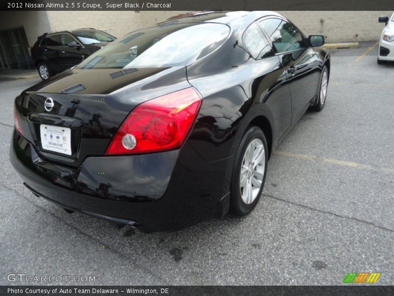 Super Black / Charcoal 2012 Nissan Altima 2.5 S Coupe