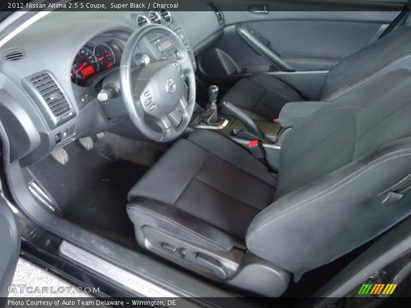 Super Black / Charcoal 2012 Nissan Altima 2.5 S Coupe