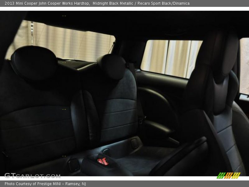 Midnight Black Metallic / Recaro Sport Black/Dinamica 2013 Mini Cooper John Cooper Works Hardtop