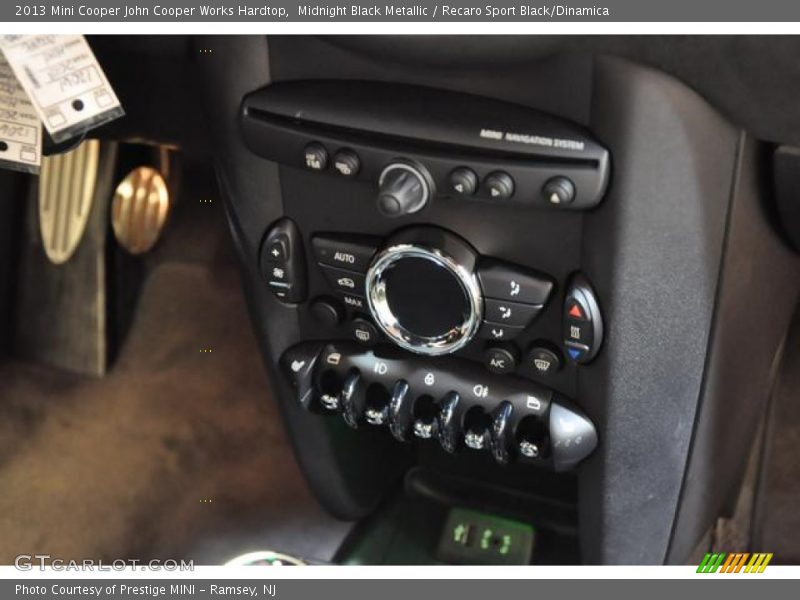 Midnight Black Metallic / Recaro Sport Black/Dinamica 2013 Mini Cooper John Cooper Works Hardtop