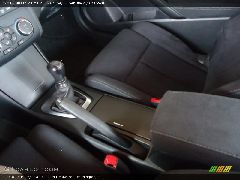 Super Black / Charcoal 2012 Nissan Altima 2.5 S Coupe
