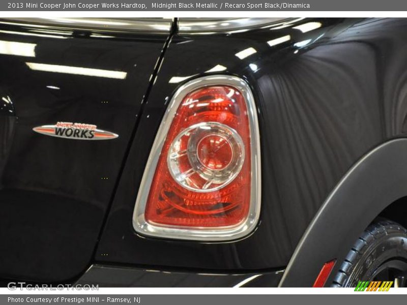 Midnight Black Metallic / Recaro Sport Black/Dinamica 2013 Mini Cooper John Cooper Works Hardtop