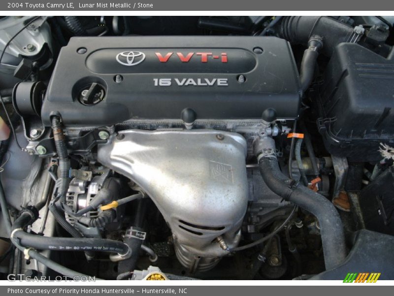 Lunar Mist Metallic / Stone 2004 Toyota Camry LE