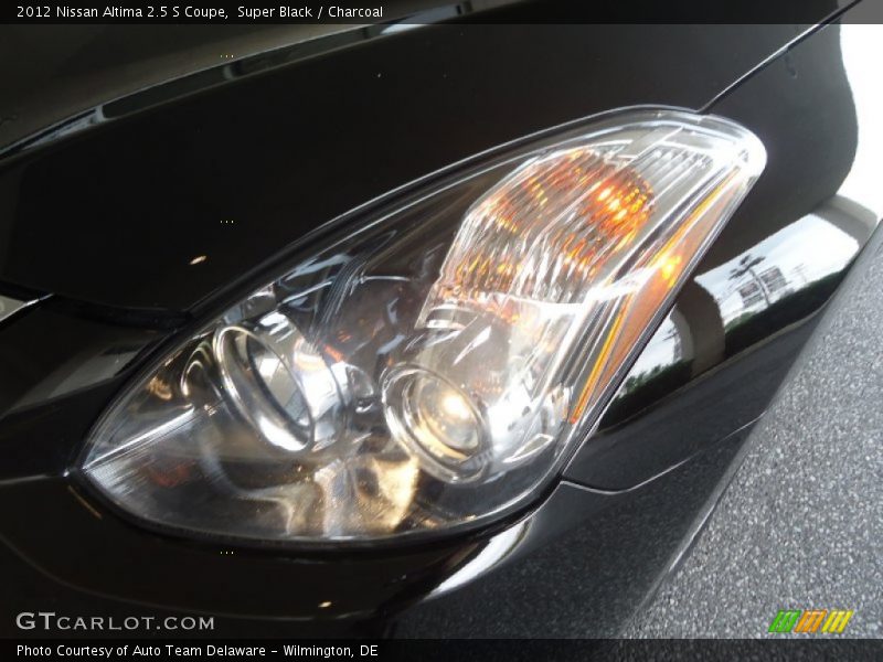 Super Black / Charcoal 2012 Nissan Altima 2.5 S Coupe