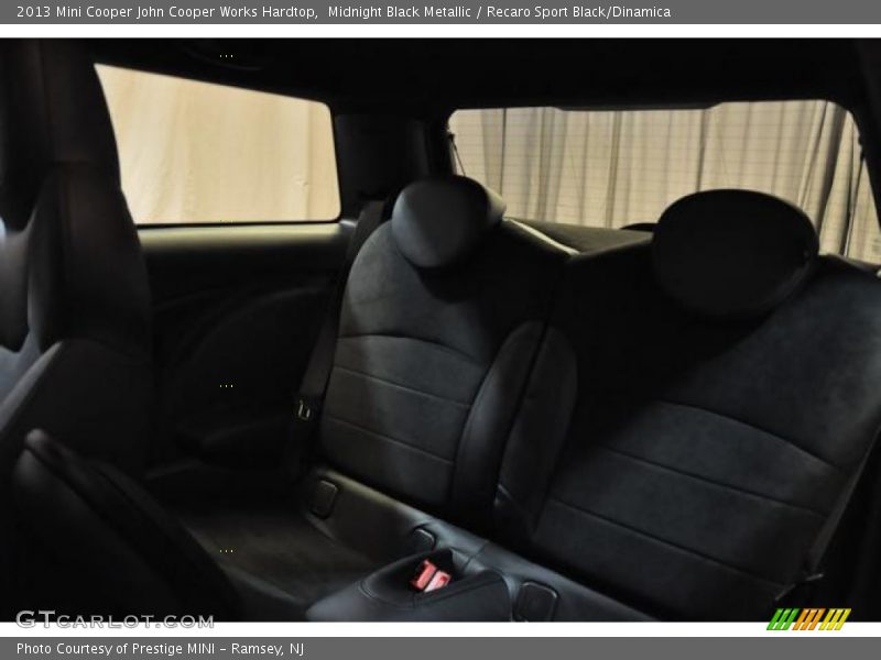 Midnight Black Metallic / Recaro Sport Black/Dinamica 2013 Mini Cooper John Cooper Works Hardtop