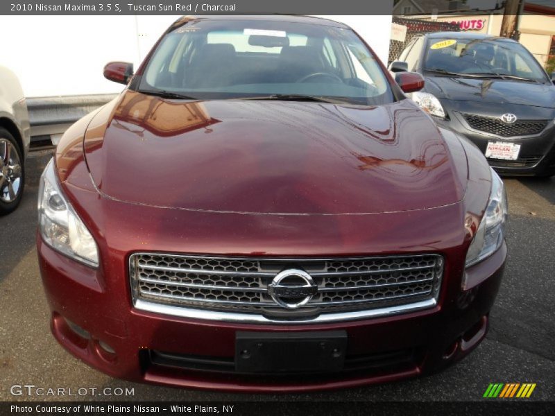Tuscan Sun Red / Charcoal 2010 Nissan Maxima 3.5 S