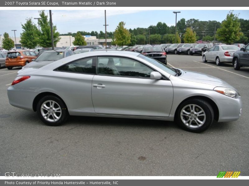 Titanium Metallic / Dark Stone 2007 Toyota Solara SE Coupe