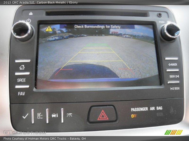 Carbon Black Metallic / Ebony 2013 GMC Acadia SLE