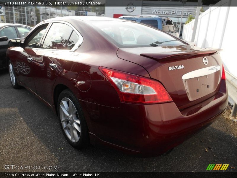 Tuscan Sun Red / Charcoal 2010 Nissan Maxima 3.5 S