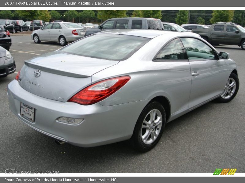 Titanium Metallic / Dark Stone 2007 Toyota Solara SE Coupe