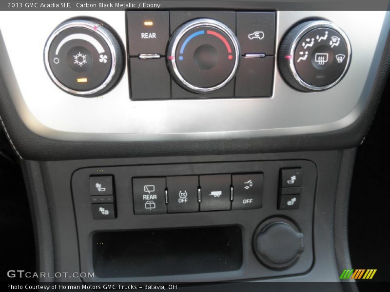 Carbon Black Metallic / Ebony 2013 GMC Acadia SLE
