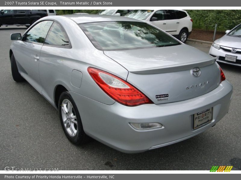 Titanium Metallic / Dark Stone 2007 Toyota Solara SE Coupe