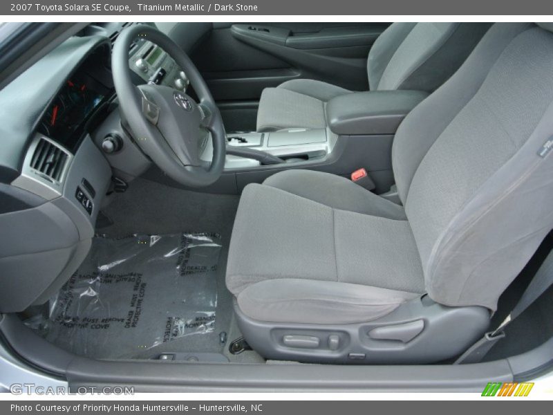 Titanium Metallic / Dark Stone 2007 Toyota Solara SE Coupe