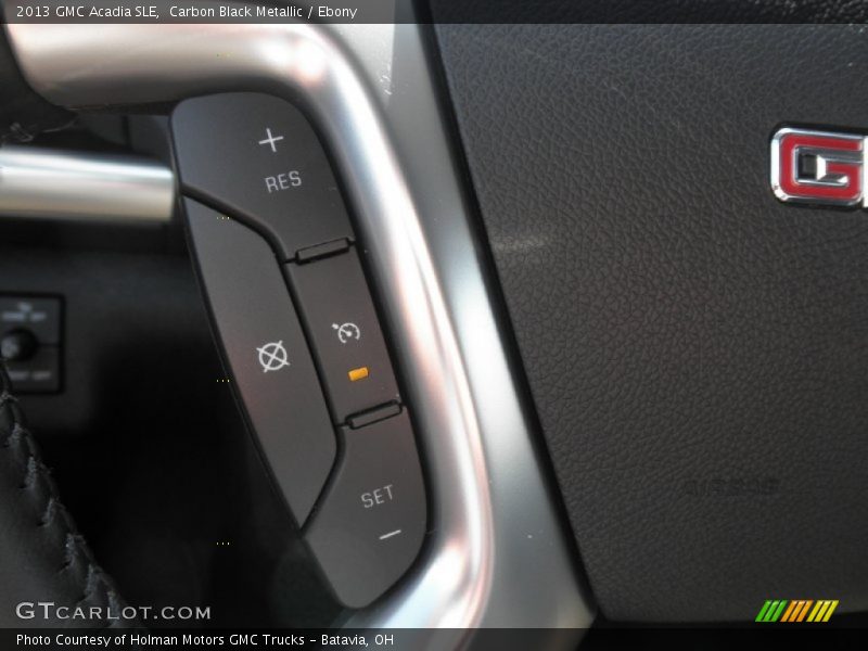 Carbon Black Metallic / Ebony 2013 GMC Acadia SLE