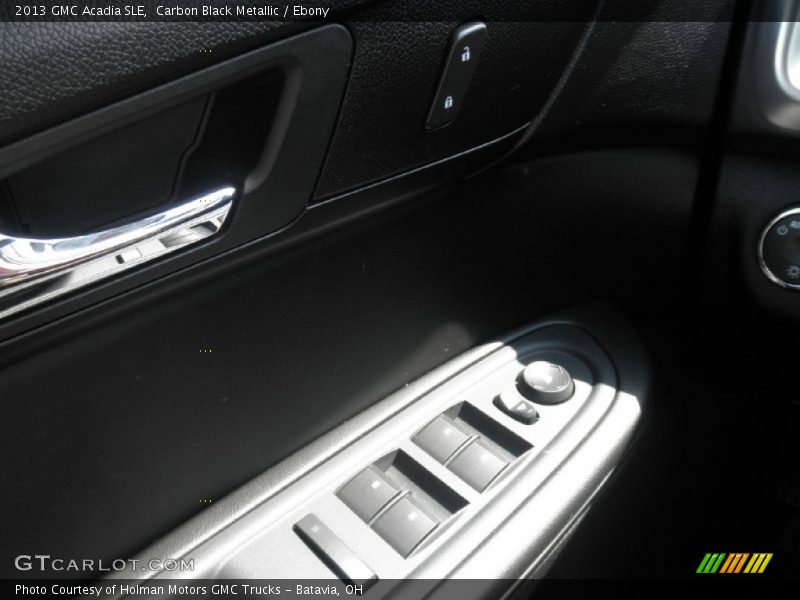 Carbon Black Metallic / Ebony 2013 GMC Acadia SLE