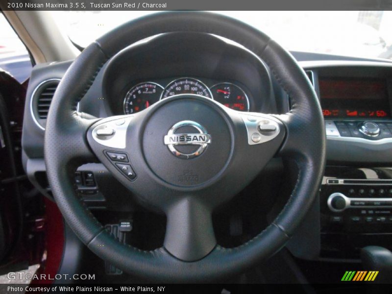 Tuscan Sun Red / Charcoal 2010 Nissan Maxima 3.5 S