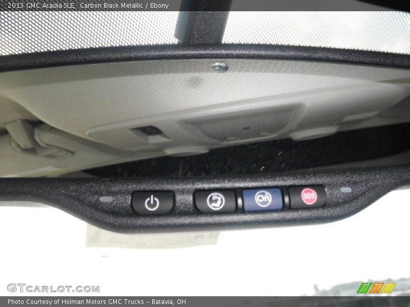 Carbon Black Metallic / Ebony 2013 GMC Acadia SLE