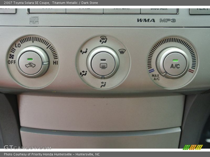Titanium Metallic / Dark Stone 2007 Toyota Solara SE Coupe