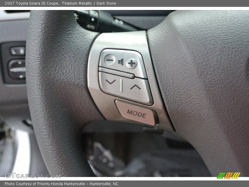 Titanium Metallic / Dark Stone 2007 Toyota Solara SE Coupe