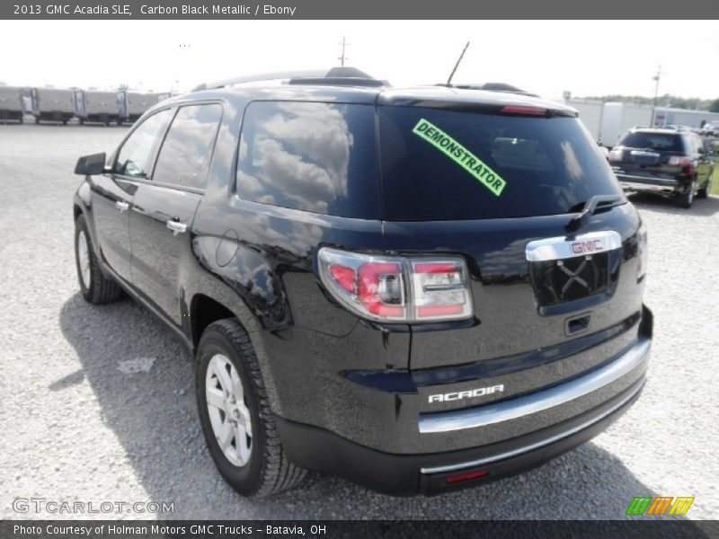 Carbon Black Metallic / Ebony 2013 GMC Acadia SLE
