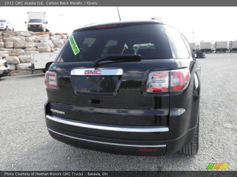 Carbon Black Metallic / Ebony 2013 GMC Acadia SLE
